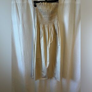 h & m strapless dress